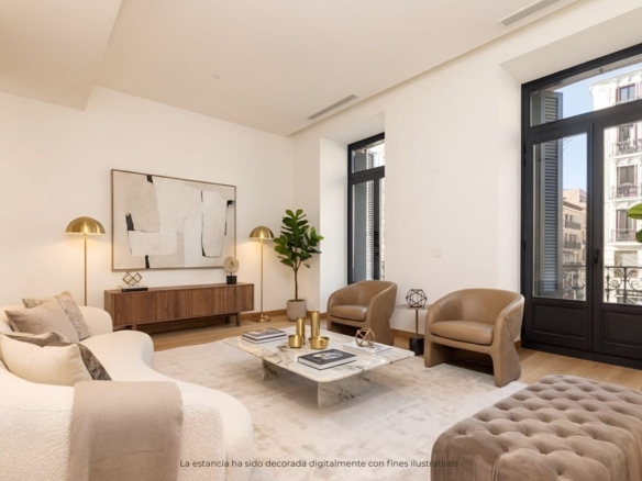^^ Piso de nueva construcción en Almagro – Lujo contemporáneo en una de las mejores zonas de Madrid ^^