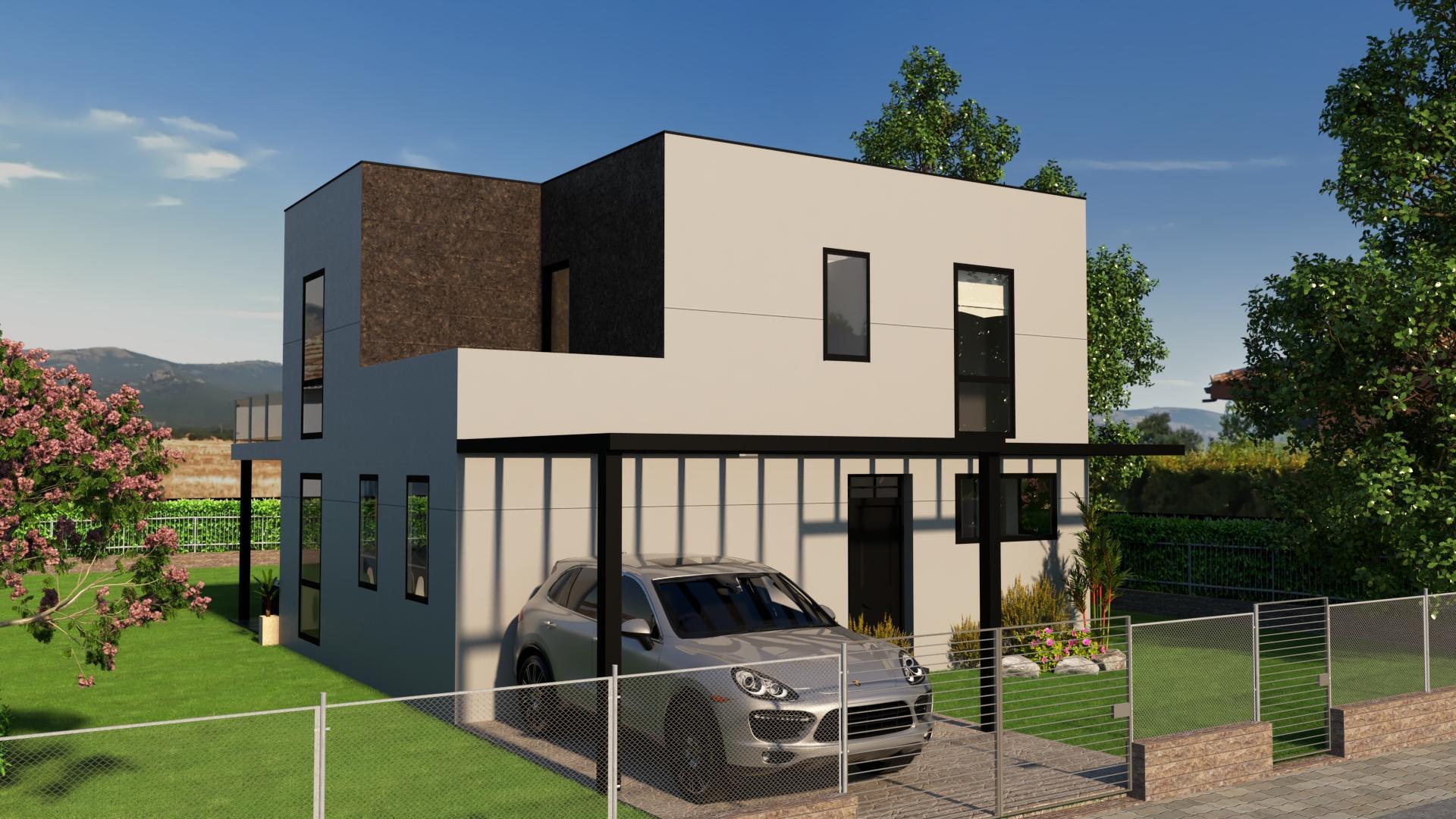 9-1-2 Parcela con Anteproyecto para vivienda Unifamiliar
