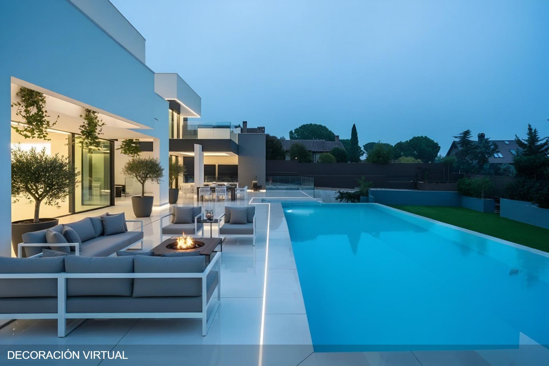36-4 ^**^MAGNÍFICO CHALET INDEPENDIENTE DE LUJO EN LA ZONA MÁS EXCLUSIVA DE LAS ROZAS – CLUB DE GOLF^**^ Exclusiva vivienda de lujo totalmente a estrenar, situada en una de las zonas más prestigiosas