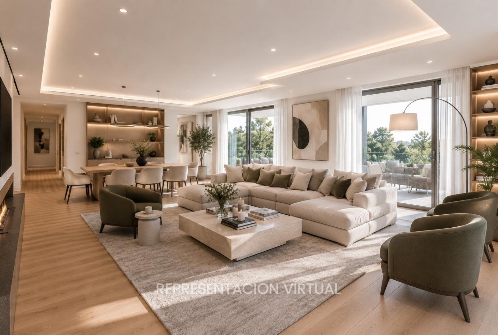 ^**^EXCLUSIVA VIVIENDA DE LUJO COMPLETAMENTE REFORMADA EN LA CASTELLANA^**^