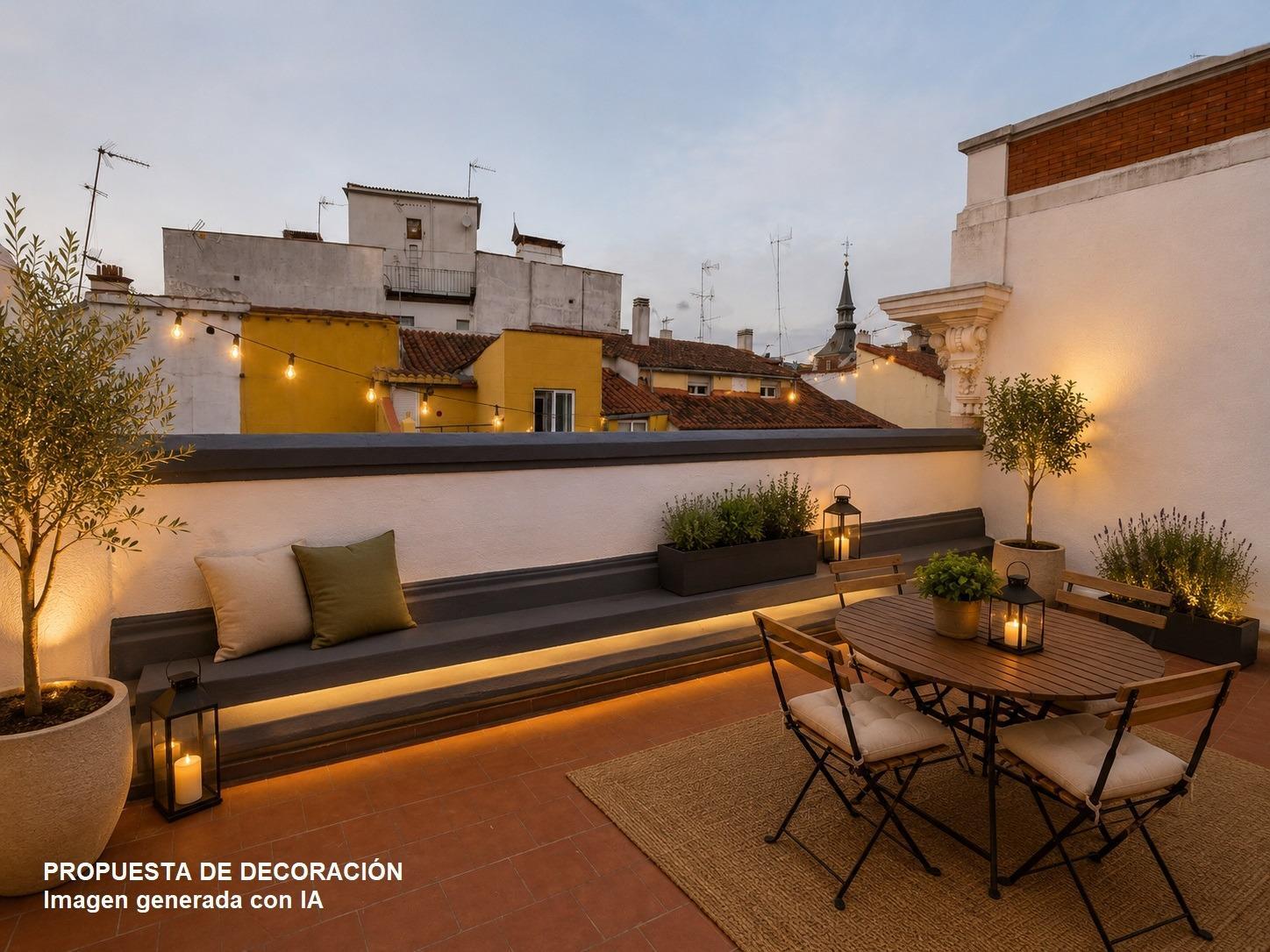 12-4-6 Ático en alquiler en Concepción Jerónima 35, Madrid