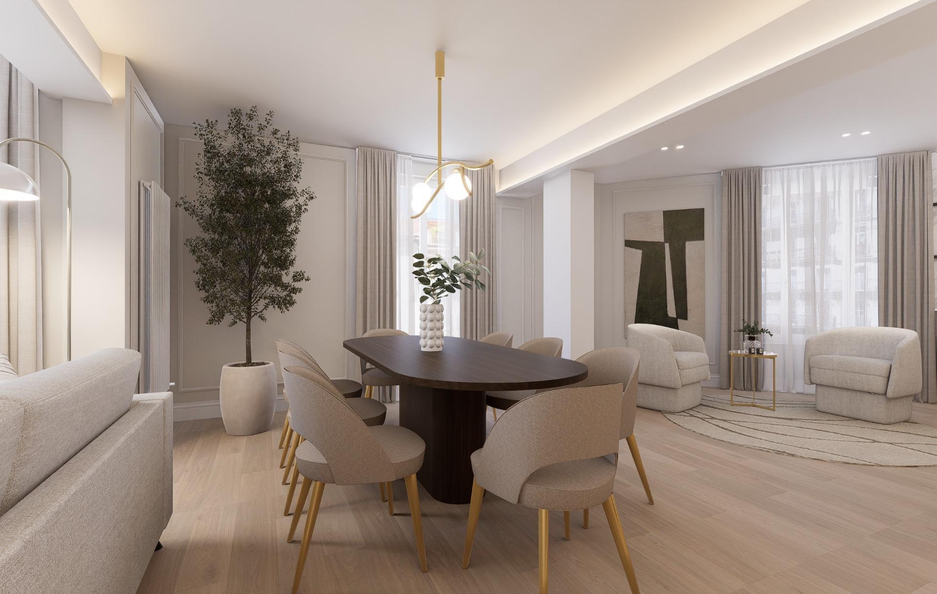 2-4-14 Piso Exclusivo en calle Ayala con dos balconcitos de 234 m2 distribuidos en 3 habitaciones dobles en suite con vestidor
