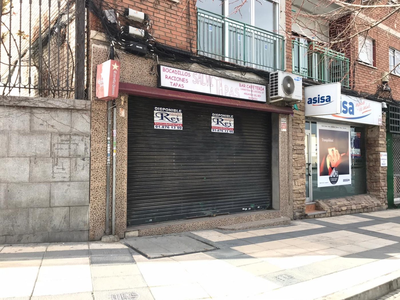 3-3-1 LOCAL COMERCIAL EN ZONA PRIVILEGIADA DE ARGANDA DEL REY PARA BAR U OTRO NEGOCIO