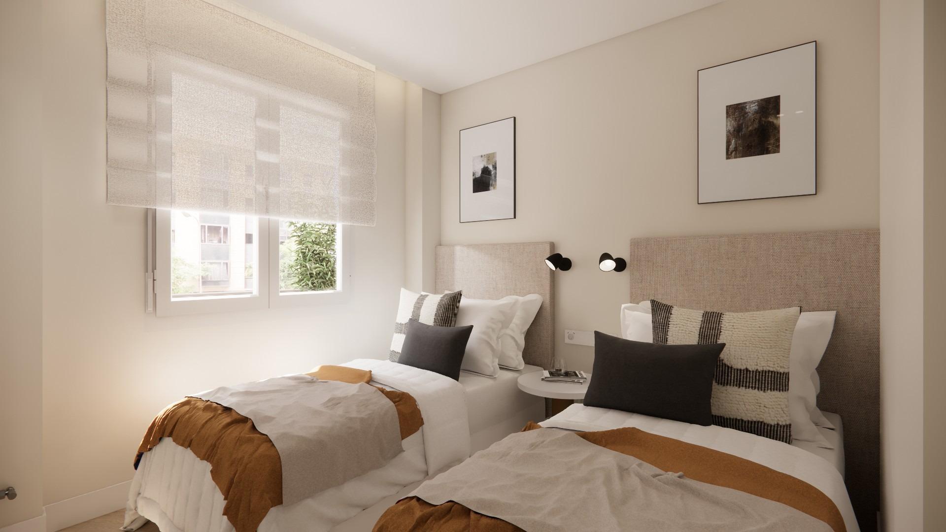 3-6-8 APARTAMENTO EN JORGE JUAN UNA SEXTA PLANTA DE 51 M2