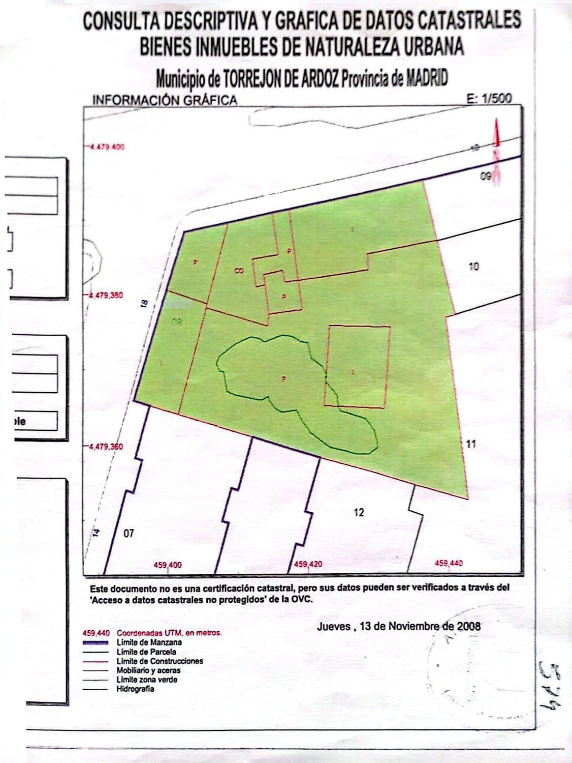 1-9-15 Suelo para uso residencial o comercial en Torrejon de Ardoz